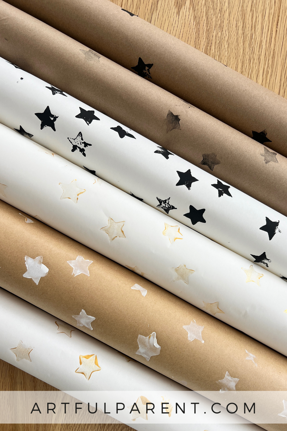 How to Make DIY Wrapping Paper for Kids