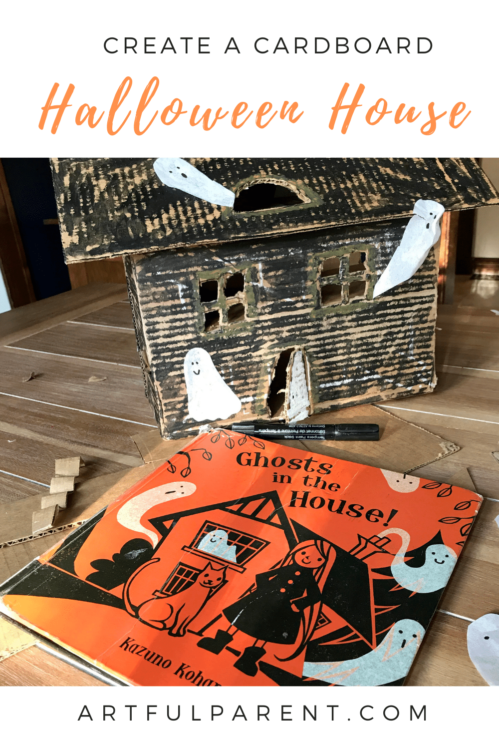 How to Make a Cardboard Halloween House
