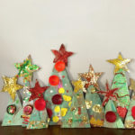 cardboard christmas trees_rachel withers