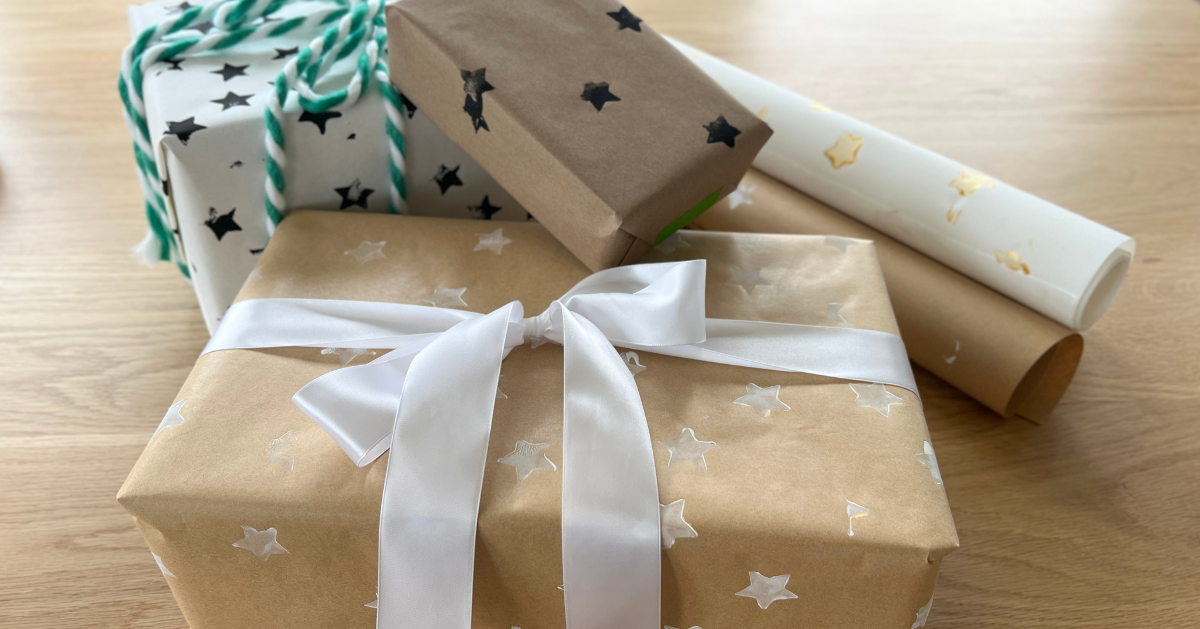 How to Make Handmade Wrapping Paper