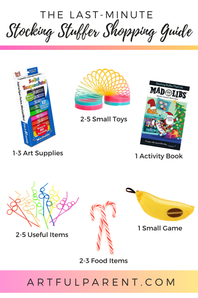 30+ Stocking Stuffers for Kids (Shopping Guide) – Sustain My Craft