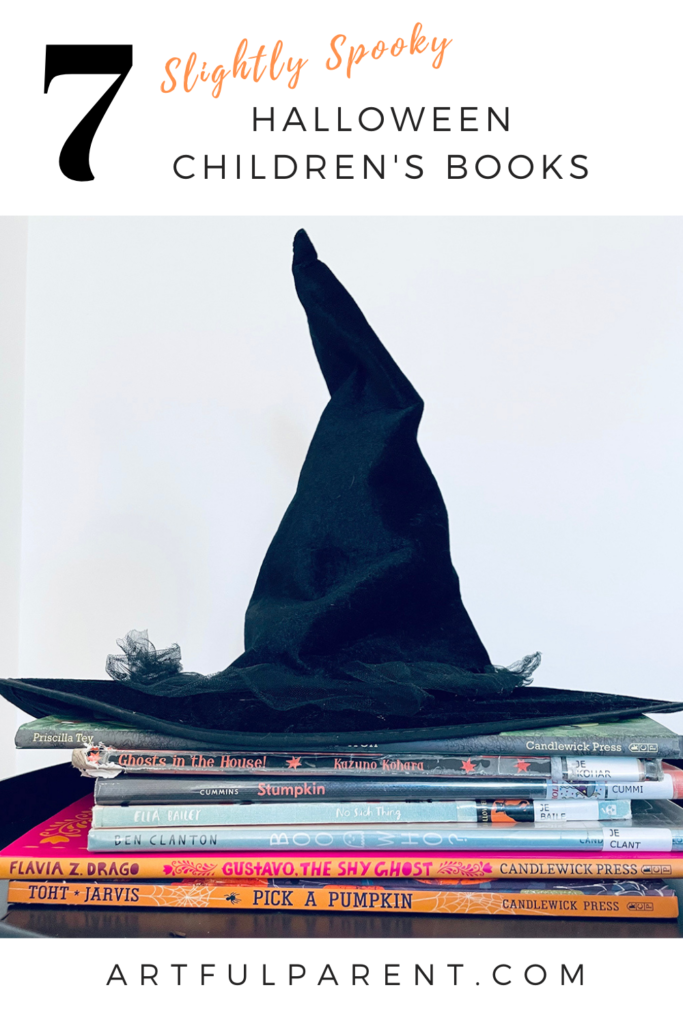 7 Slightly Spooky Halloween Children's Book List_PInterest