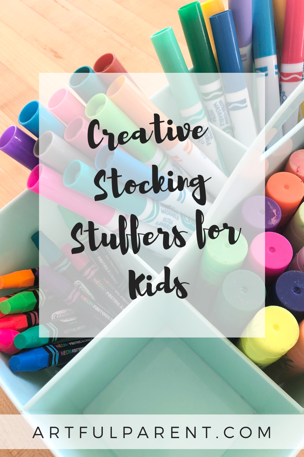 Gel Crayons and Other Stocking Stuffers for Journaling 