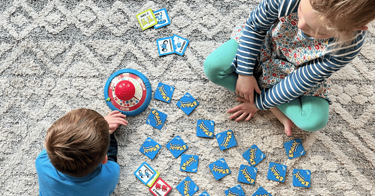 young people playing board games