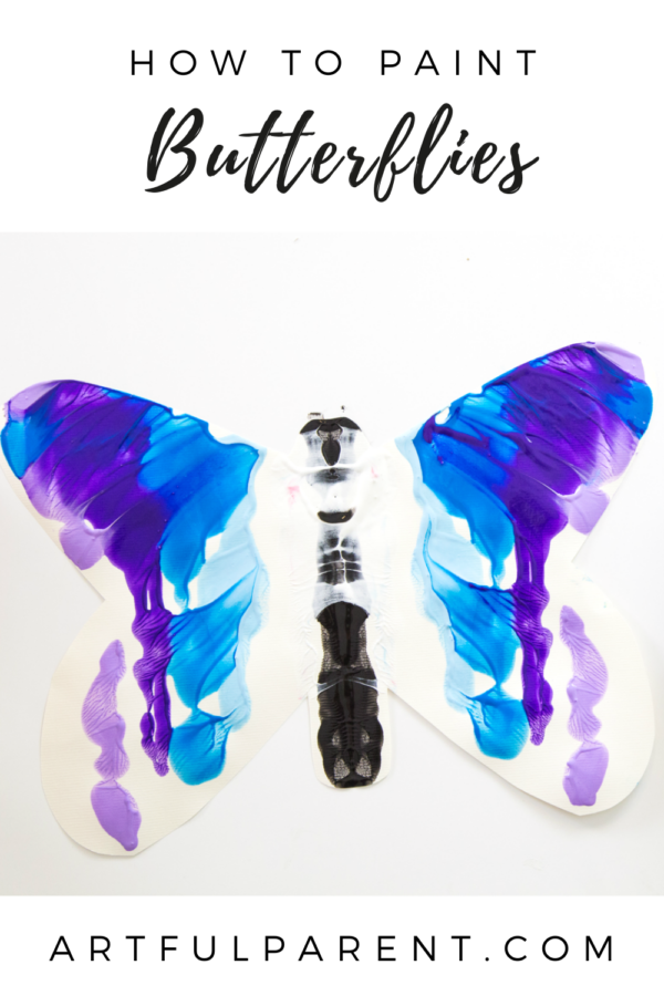 How to Paint Butterflies for Kids