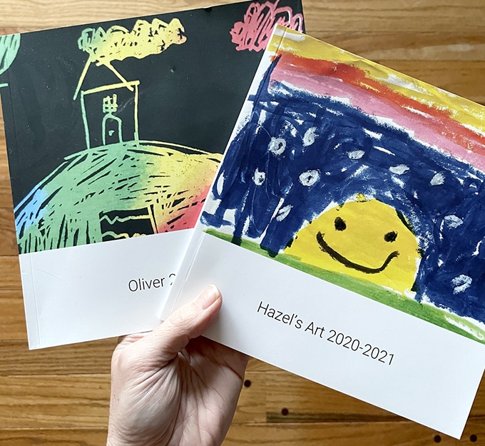 Kids Art Portfolios that Preserve, Organize and Share Kids Artwork