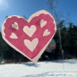 tissue paper hearts