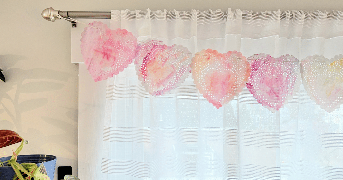 How To Make Paper Heart Doilies for Valentine's Day