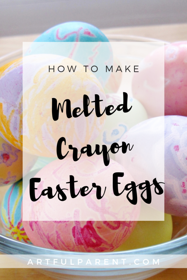 How to Make Melted Crayon Eggs for Easter