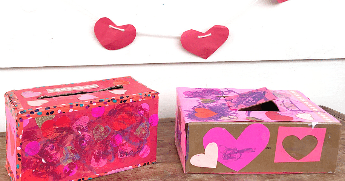 How to Make a Valentine’s Day Mailbox