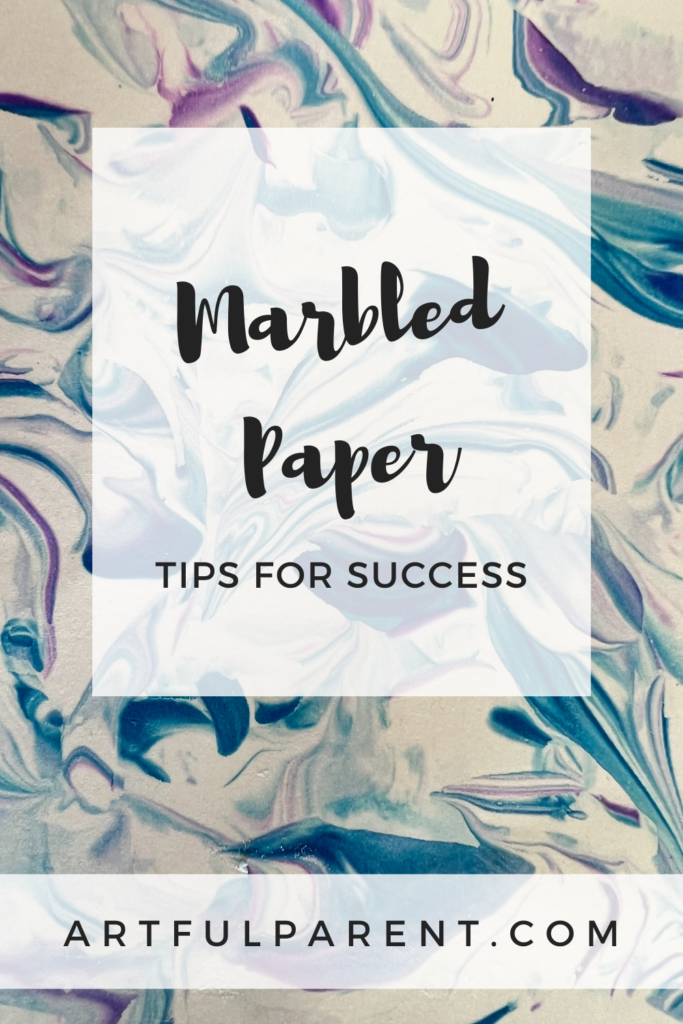 marbled paper pinterest graphic
