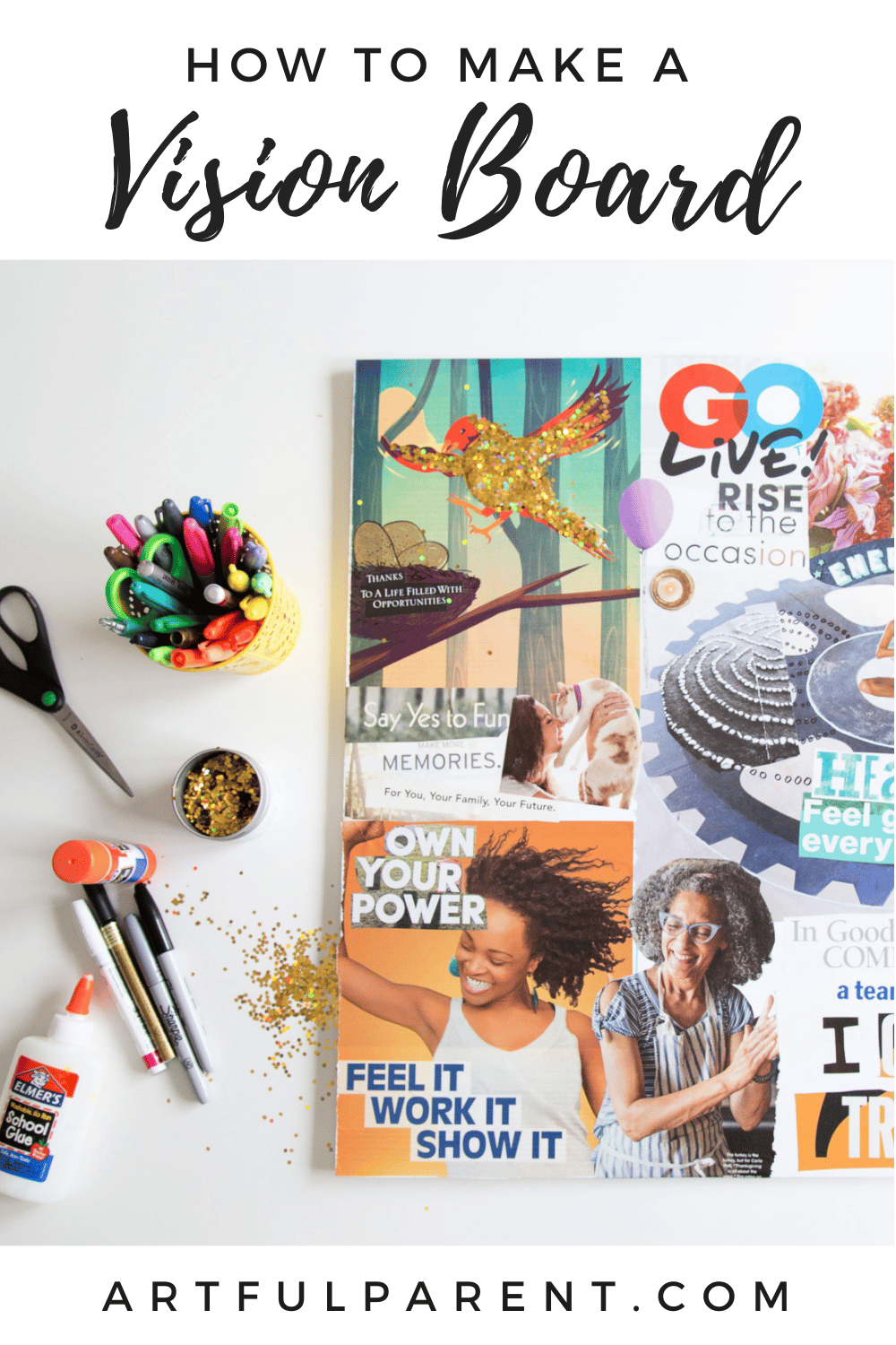 How to Make a Vision Board that Works In 9 Simple Steps