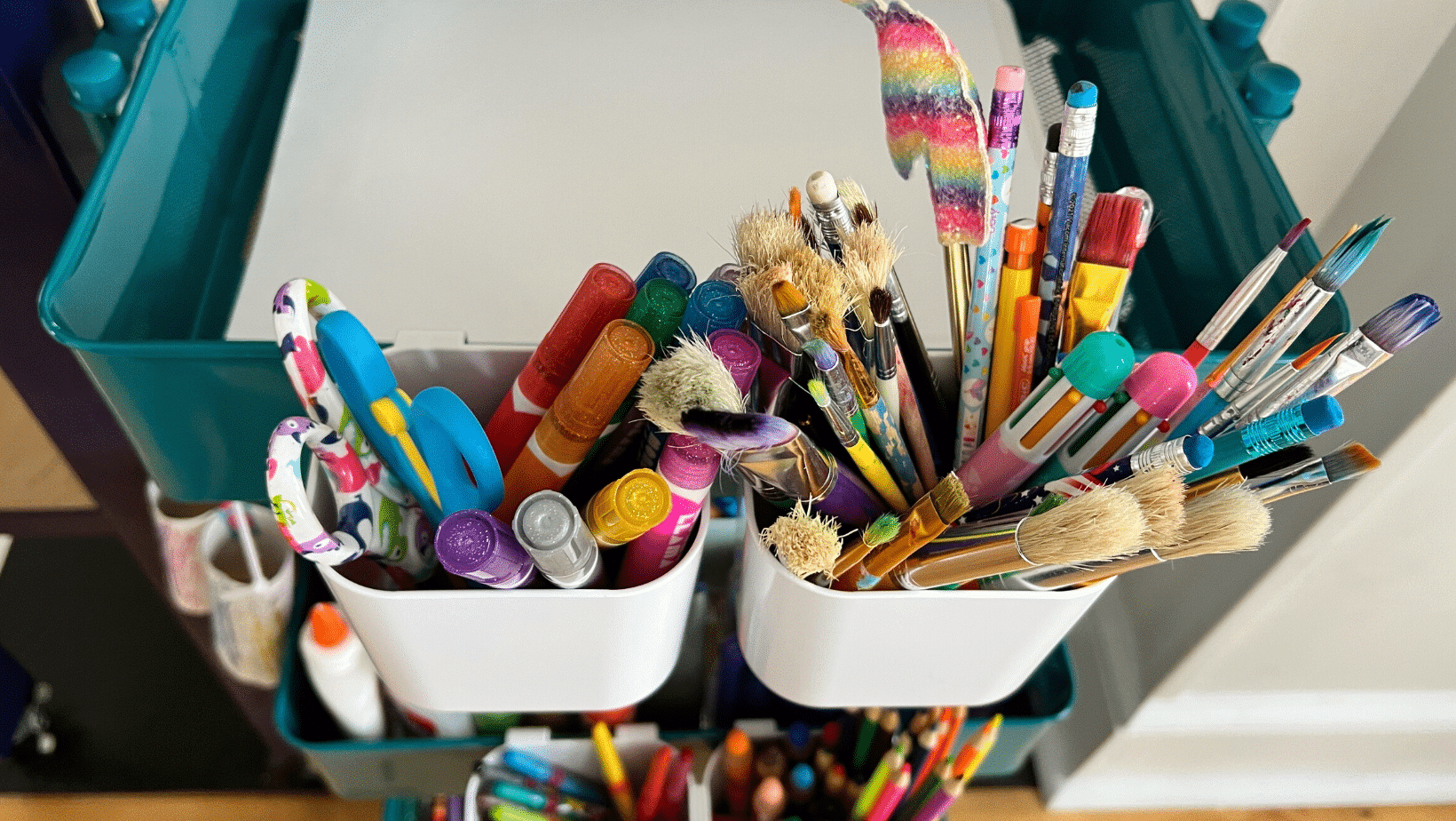 8 DIY Art Caddy Ideas That Will Organize Your Creative Mess  Kids art  supplies, Art supply organization, Arts and crafts for teens