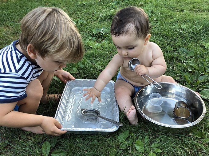 baby water play