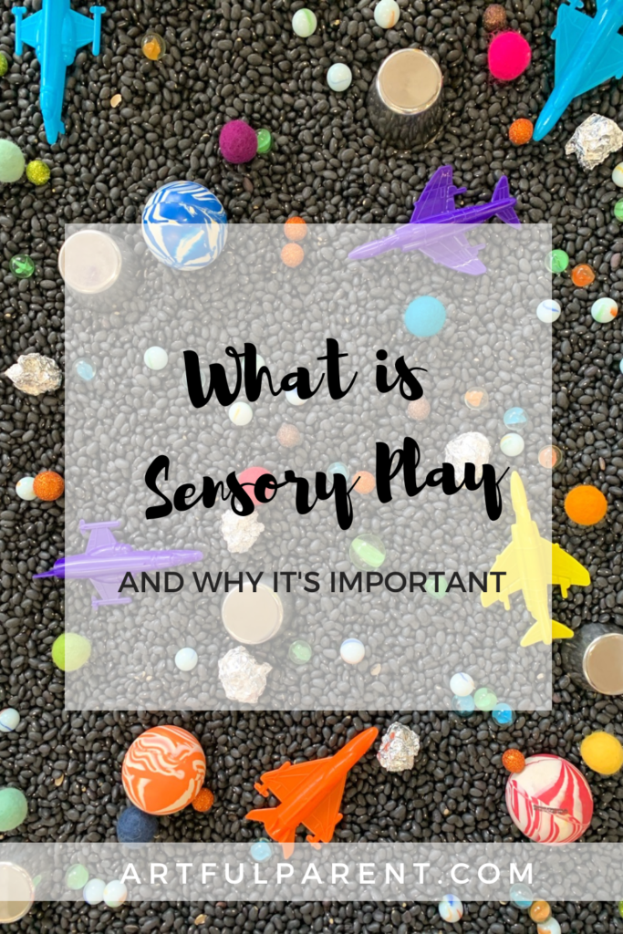 sensory play pin graphic