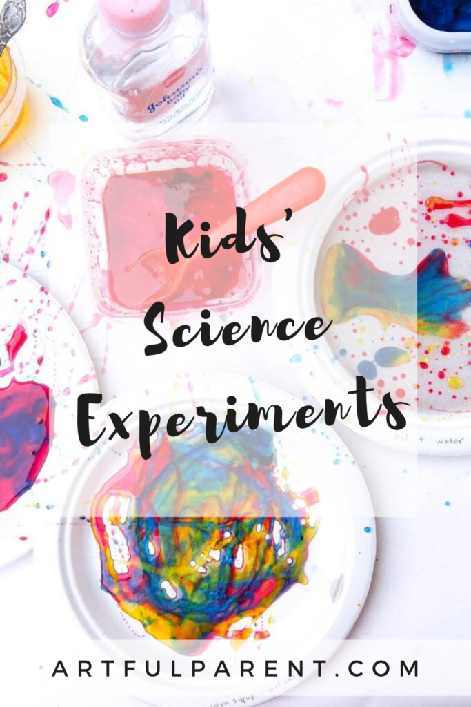 kids science experiments pin