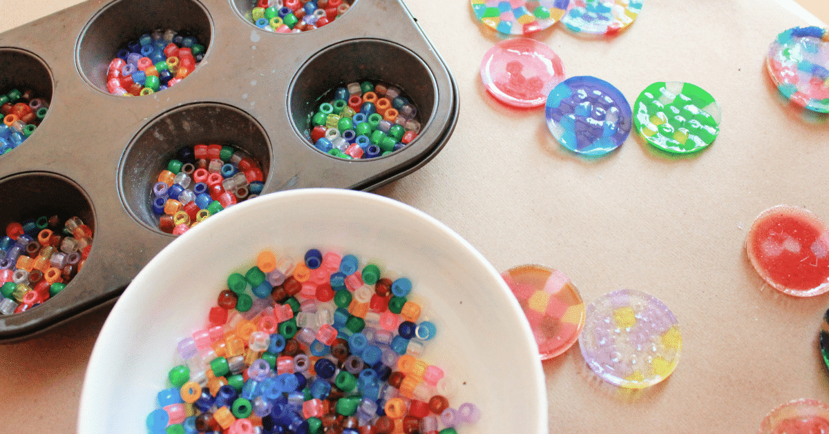 7+ NEW Ways to Make Homemade Suncatchers with Plastic Beads