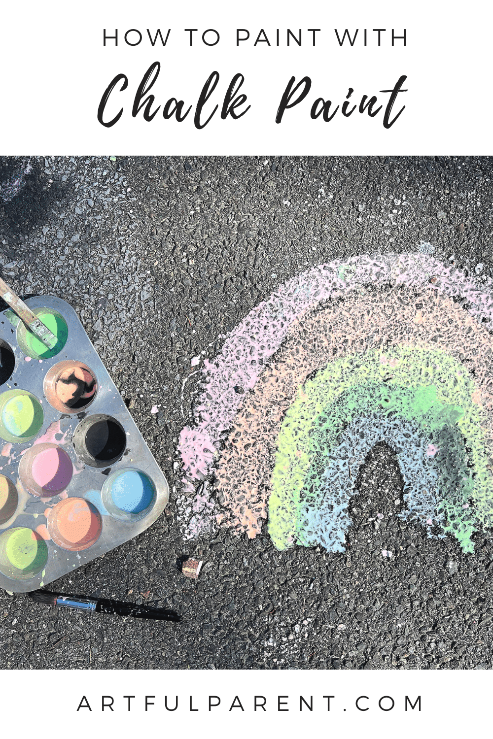 How to Paint with Chalk Paint for Kids