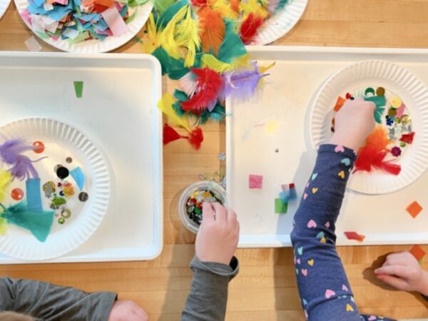 How to Make Tissue Paper Suncatchers