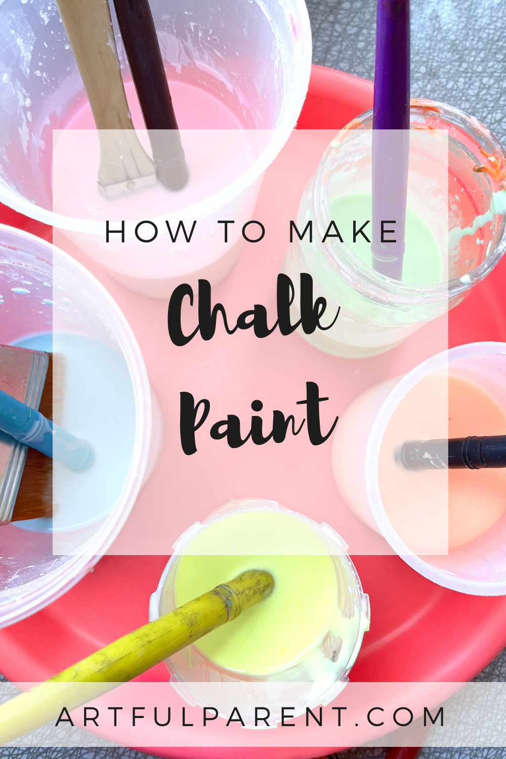 How to Make Chalk Paint for Kids