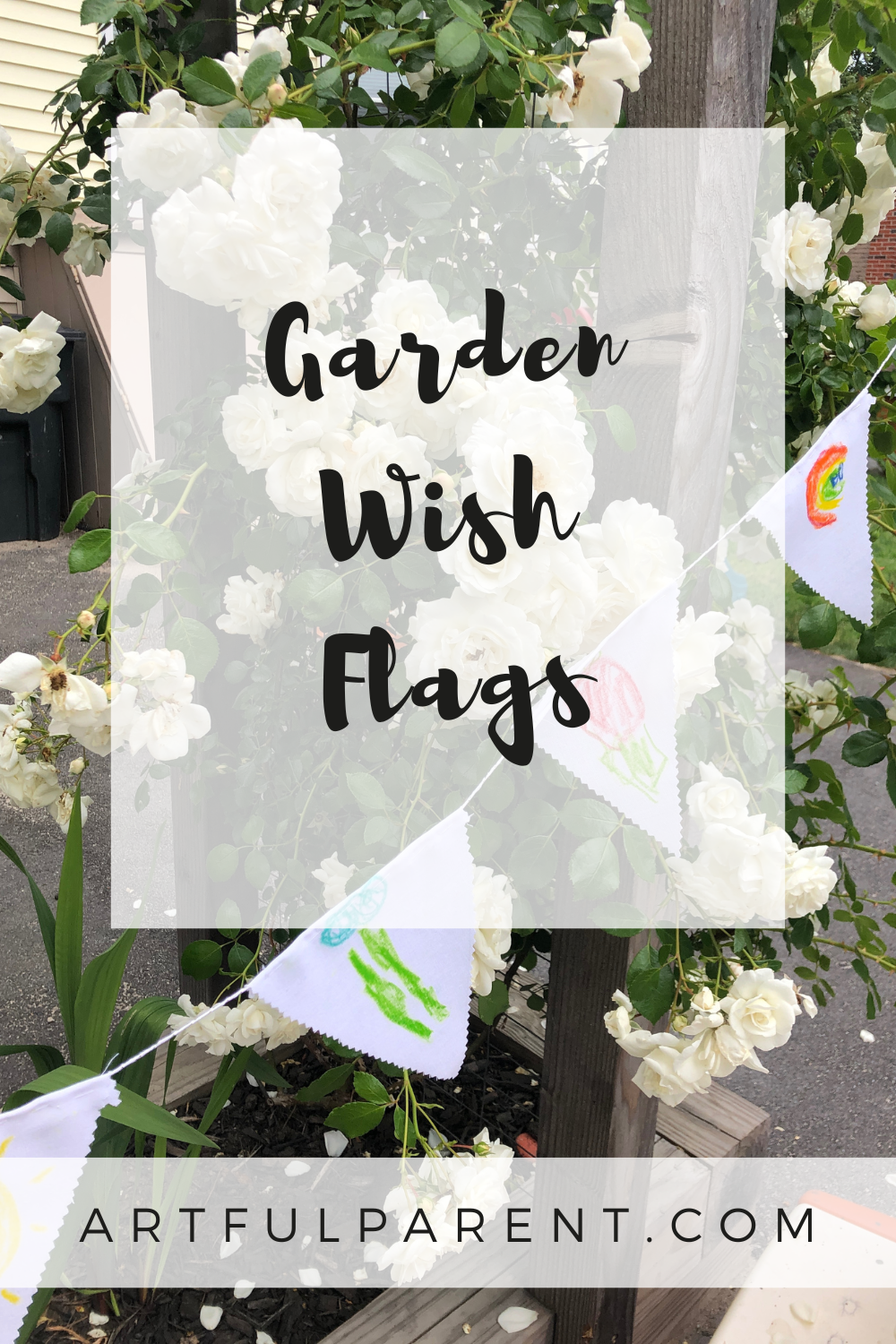 How to Make Garden Wish Flags