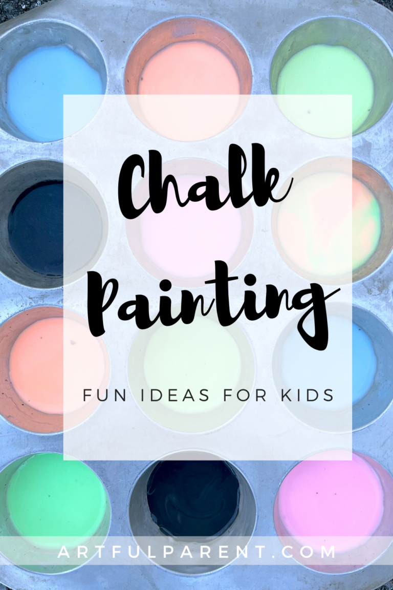 How to Paint with Chalk Paint for Kids The Artful Parent
