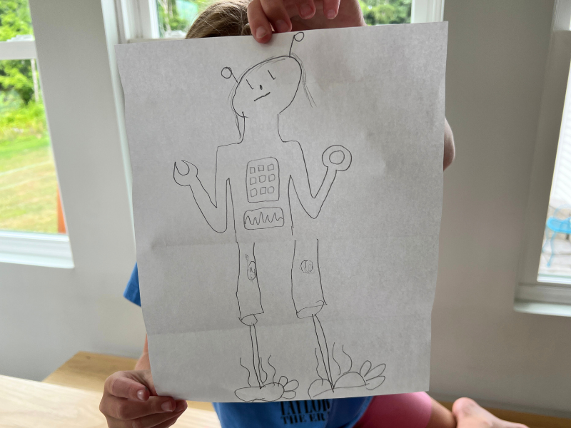 exquisite corpse drawing