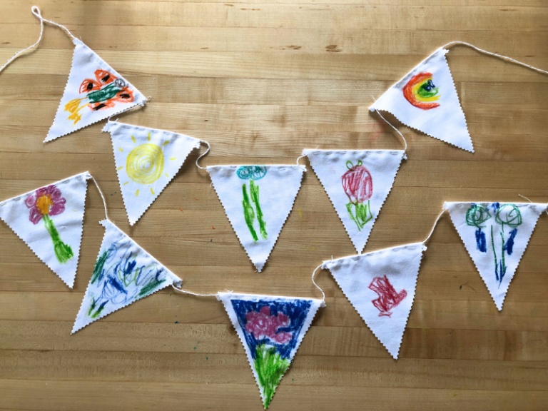 garden wish flags