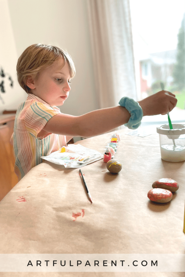 A Hide & Seek Rock Painting Kit with Creativity for Kids - The Artful ...