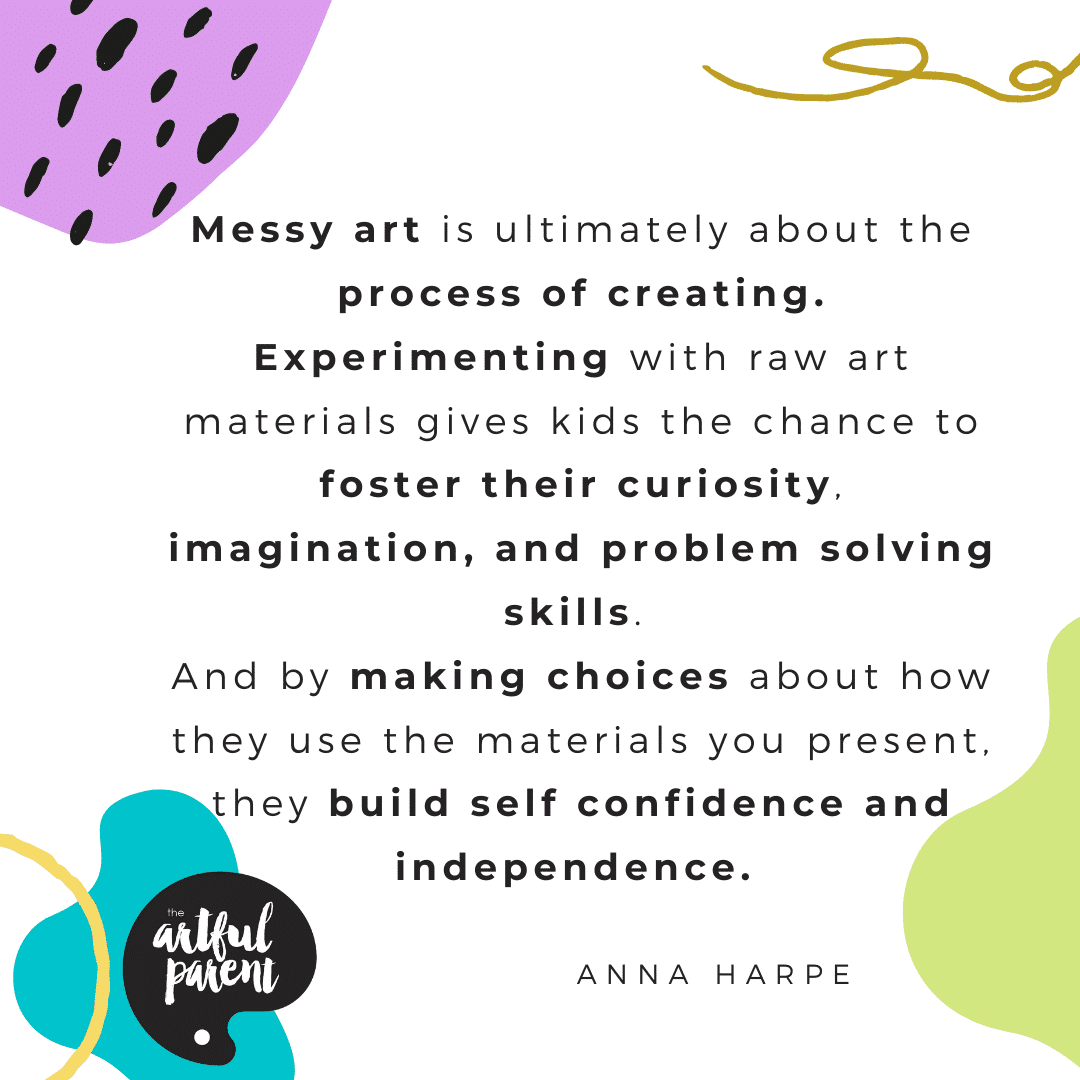 Why is Messy Art Important for Kids?