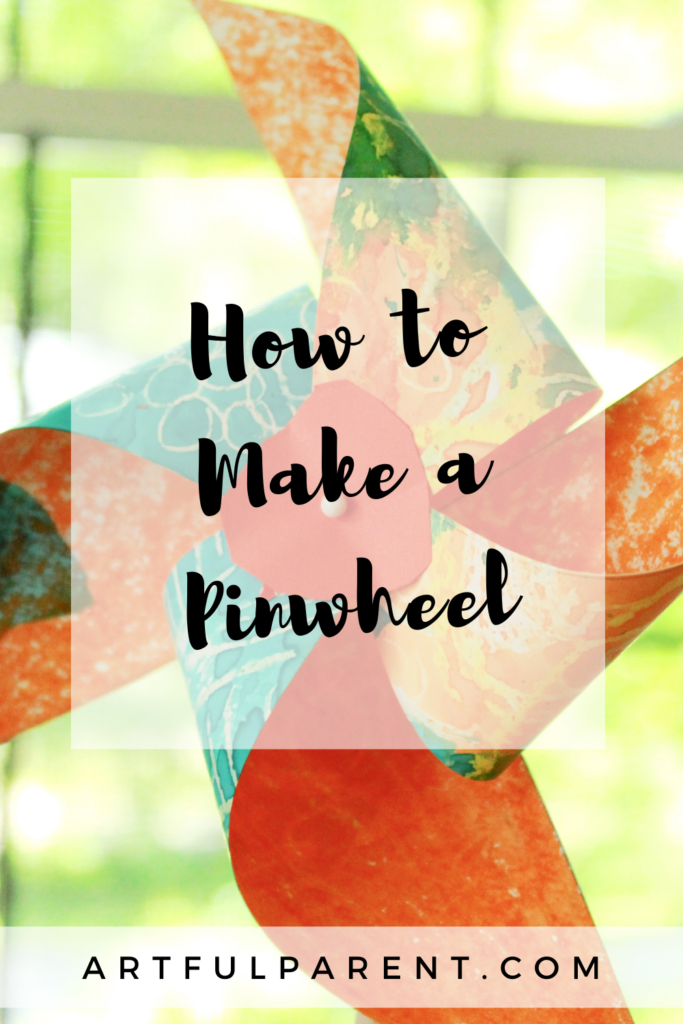 pinwheel pinterest graphic