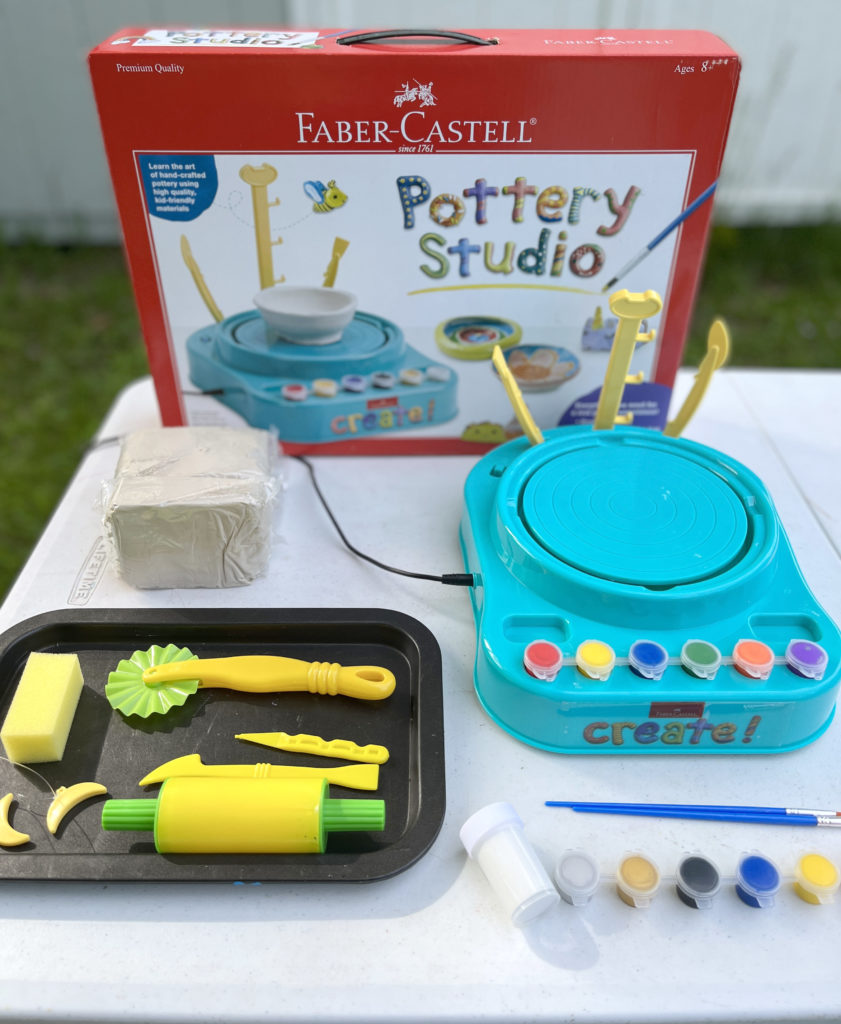 Faber-Castell Do Art Pottery Studio kids pottery wheel