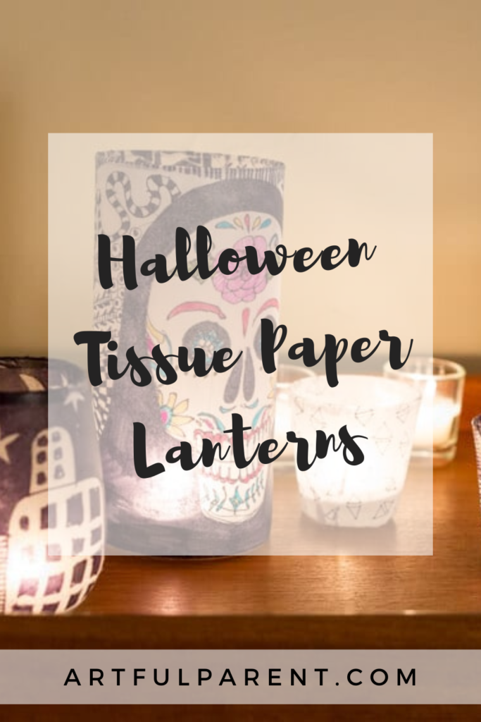 tissue paper lanterns pin