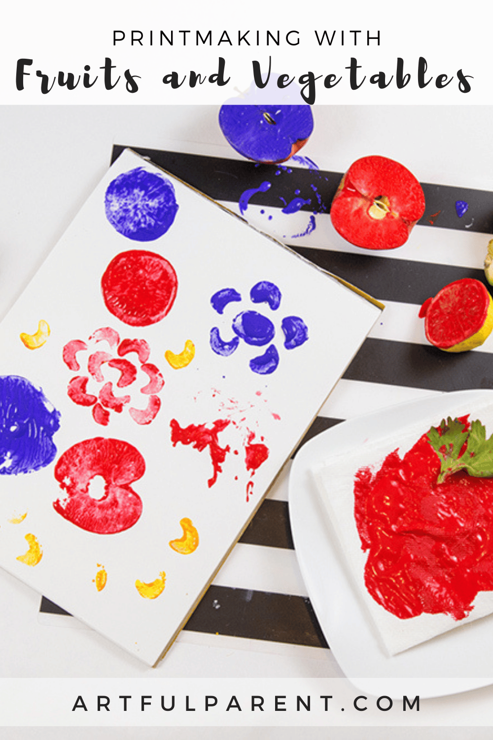 How to Make Fruit and Vegetable Prints