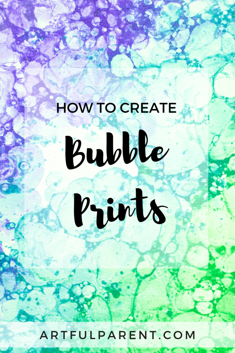 How to Create Bubble Prints for Kids