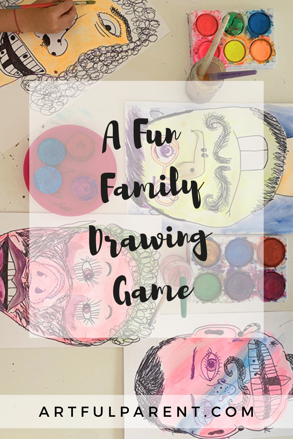 How to Play a Fun Family Drawing Game!