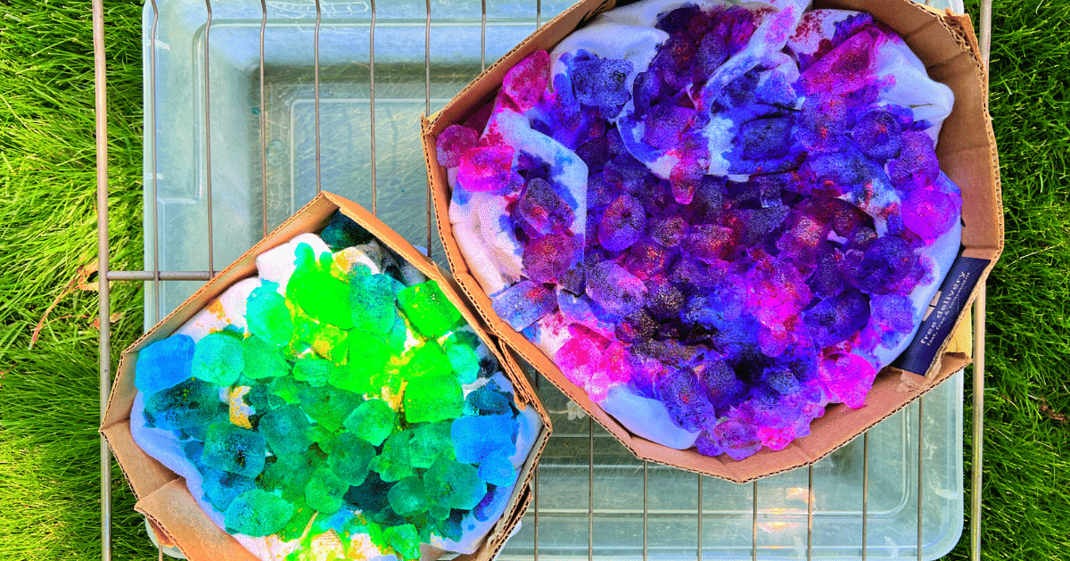 How to Ice Dye (with Color Swatches) — Blog — Design Confetti