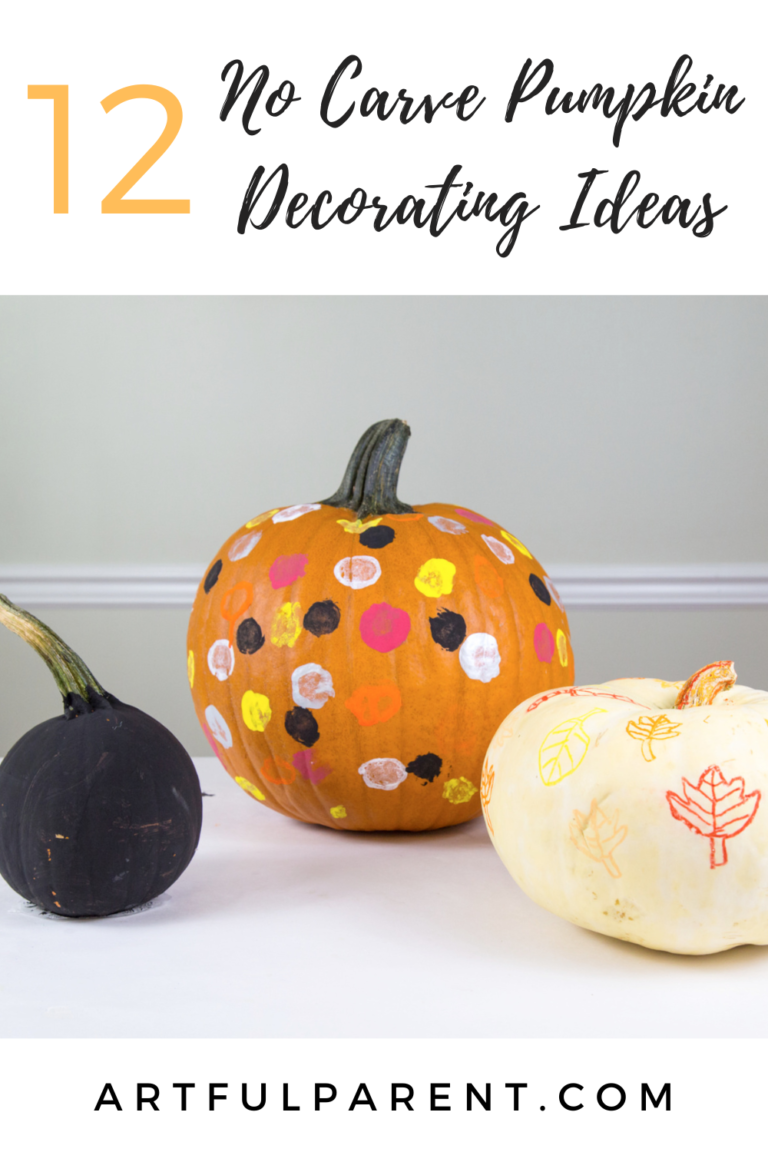 12 No Carve Pumpkin Decorating Ideas