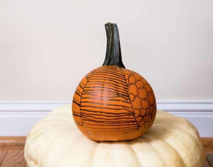 zentangle pumpkin