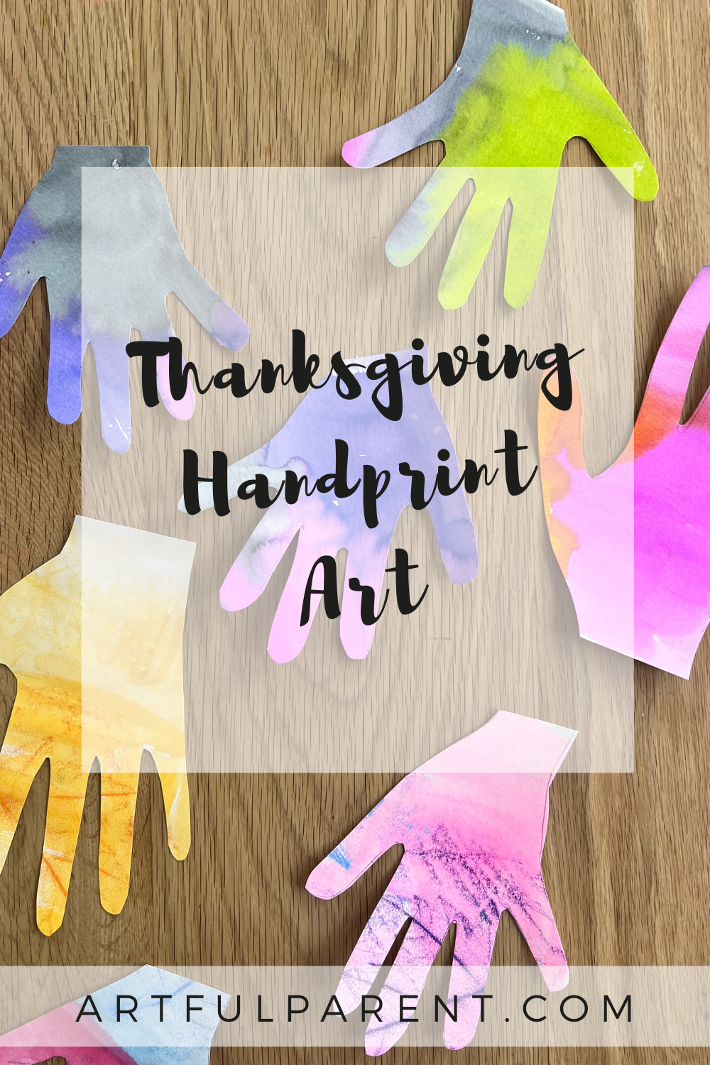 How to Make a Thanksgiving Handprint Art Garland