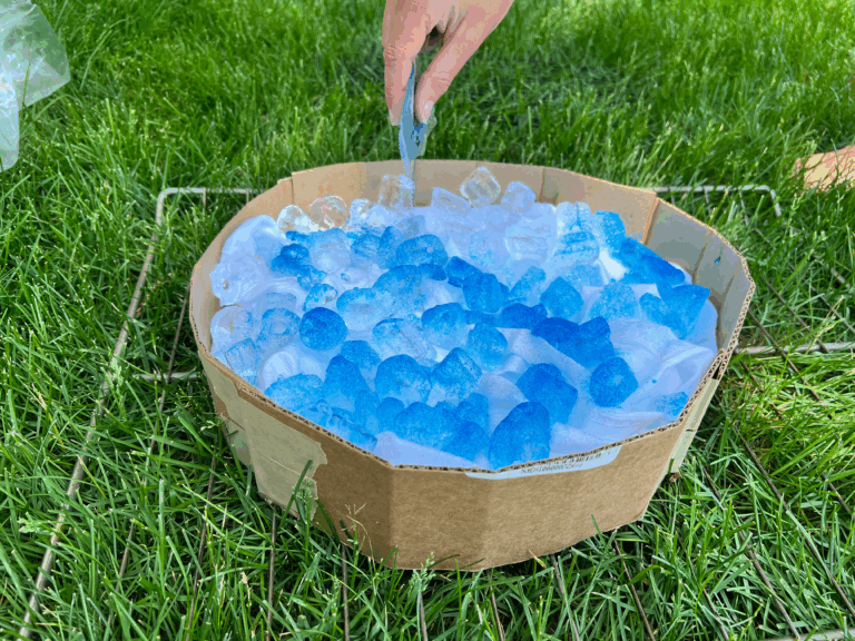 ice dyeing shirt
