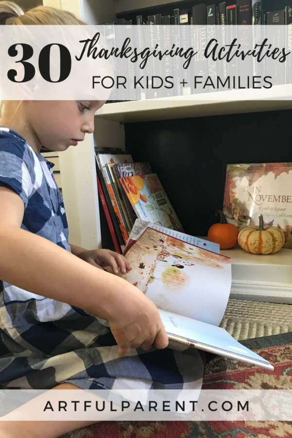 30 Thanksgiving Activities for Kids (Plus a Printable List!)