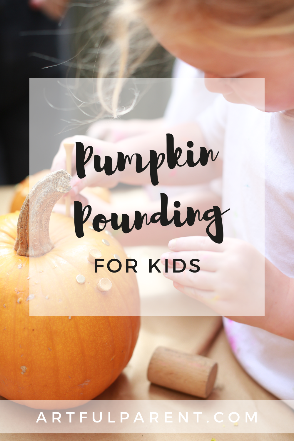 A Pounding Pumpkin Activity for Kids