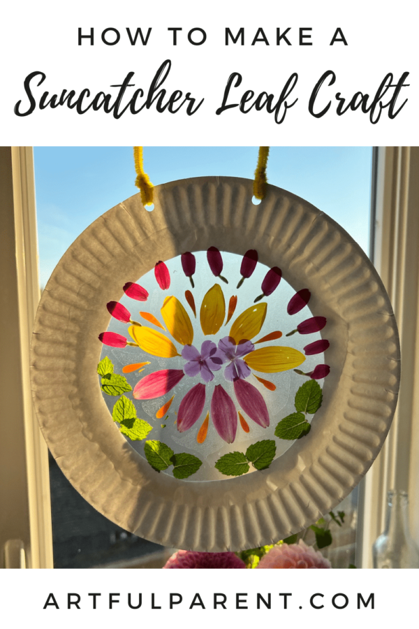 How to Make a Suncatcher Leaf Craft