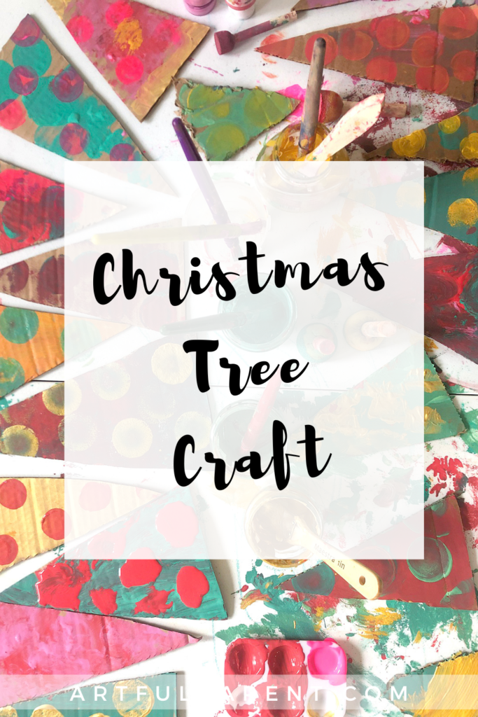 how to make a christmas tree craft_pin