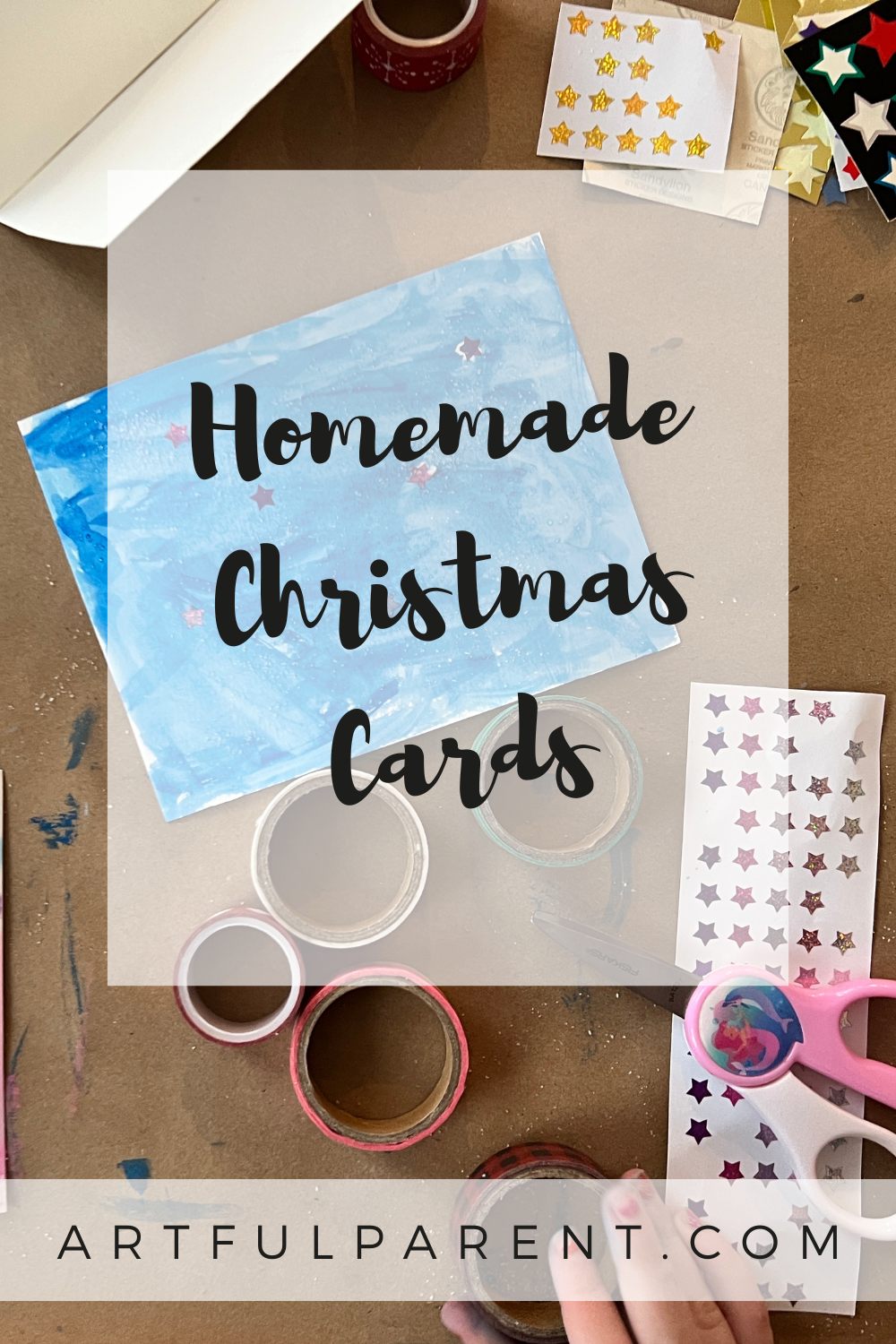 6 Homemade Christmas Card Ideas for Kids