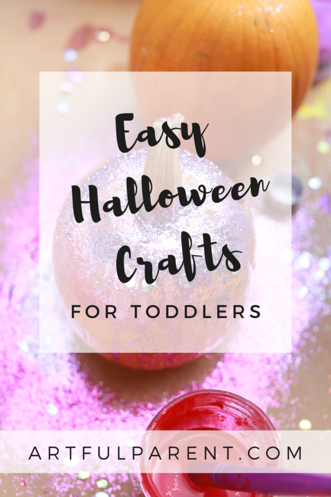 halloween crafts for toddlers pin