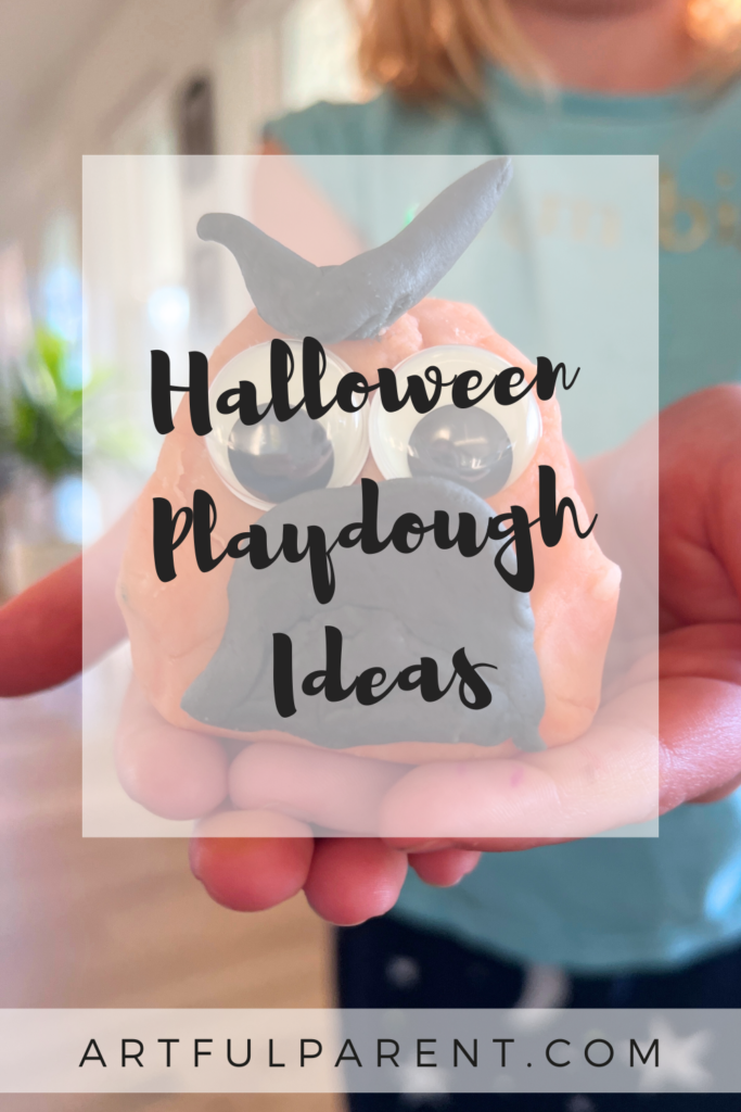 halloween playdough pin