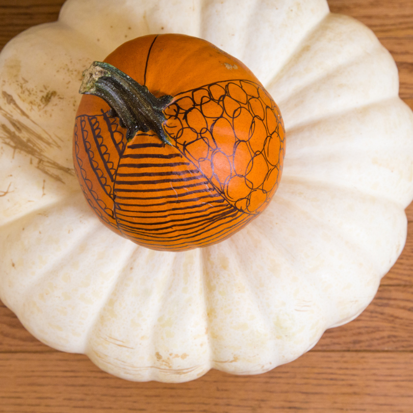 zentangle pumpkin