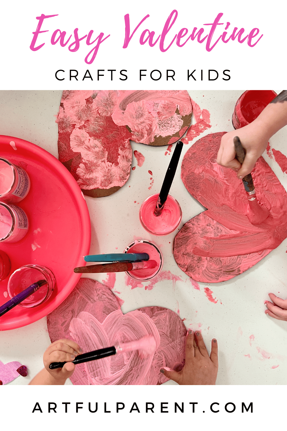 19 Easy Valentine\'s Crafts for Kids